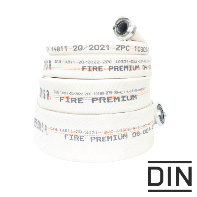 Delivery fire hoses FIRE PREMIUM DIN 14811