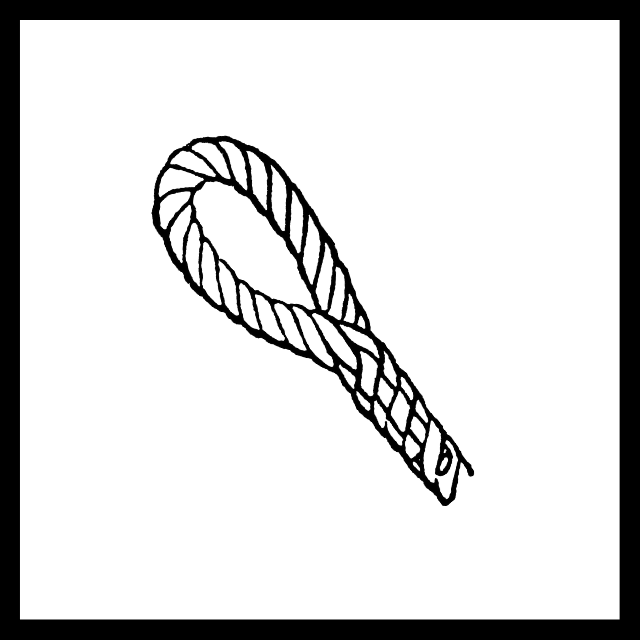 Manual rope splicing