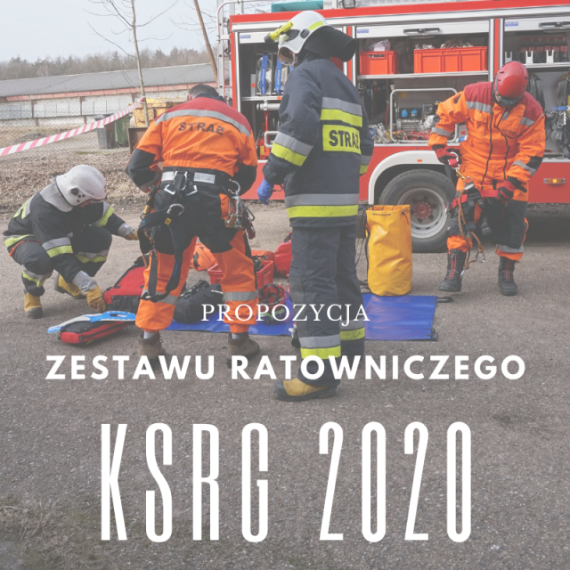 Zestaw do ratownictwa wysokościowego KSRG 2020